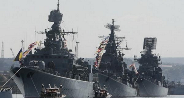 Војни бродови у руској поморској бази у Севастопољу, Украјина. Фотографија: Сергеј Савостјанов / Росијска газета.